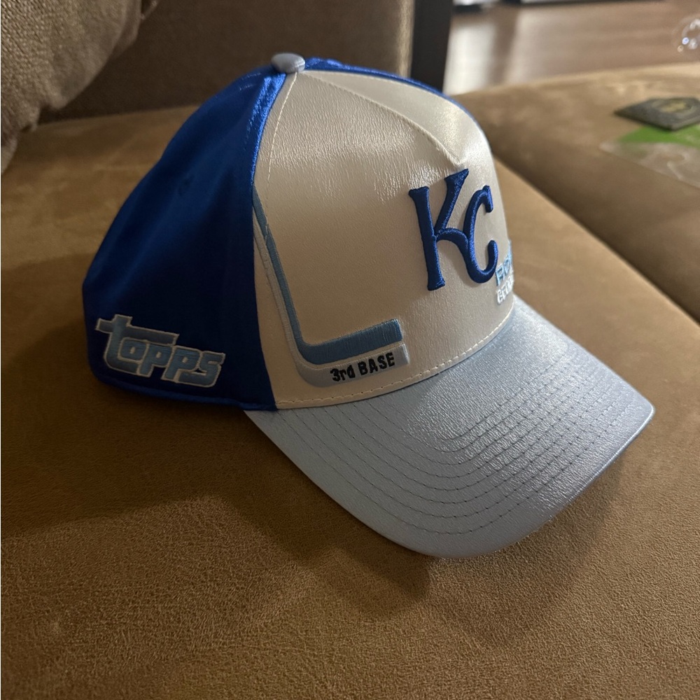 Blue and White KC Baseball Cap